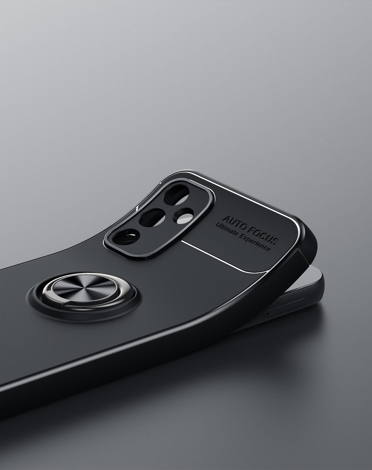 Galaxy A54 Kılıf Zore Ravel Silikon Kapak Mavi