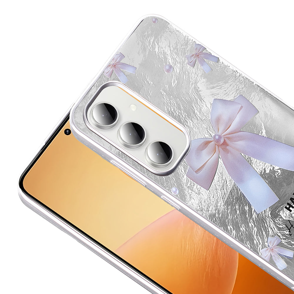 Galaxy A55 Kılıf Desenli Zore Mep Kapak Gri Leopar