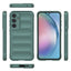 Galaxy A55 Kılıf Esnek TPU Oyuklu Arka Yüzey Tasarımlı Zore Etnik Silikon Kapak Siyah