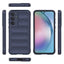 Galaxy A55 Kılıf Esnek TPU Oyuklu Arka Yüzey Tasarımlı Zore Etnik Silikon Kapak Kırmızı