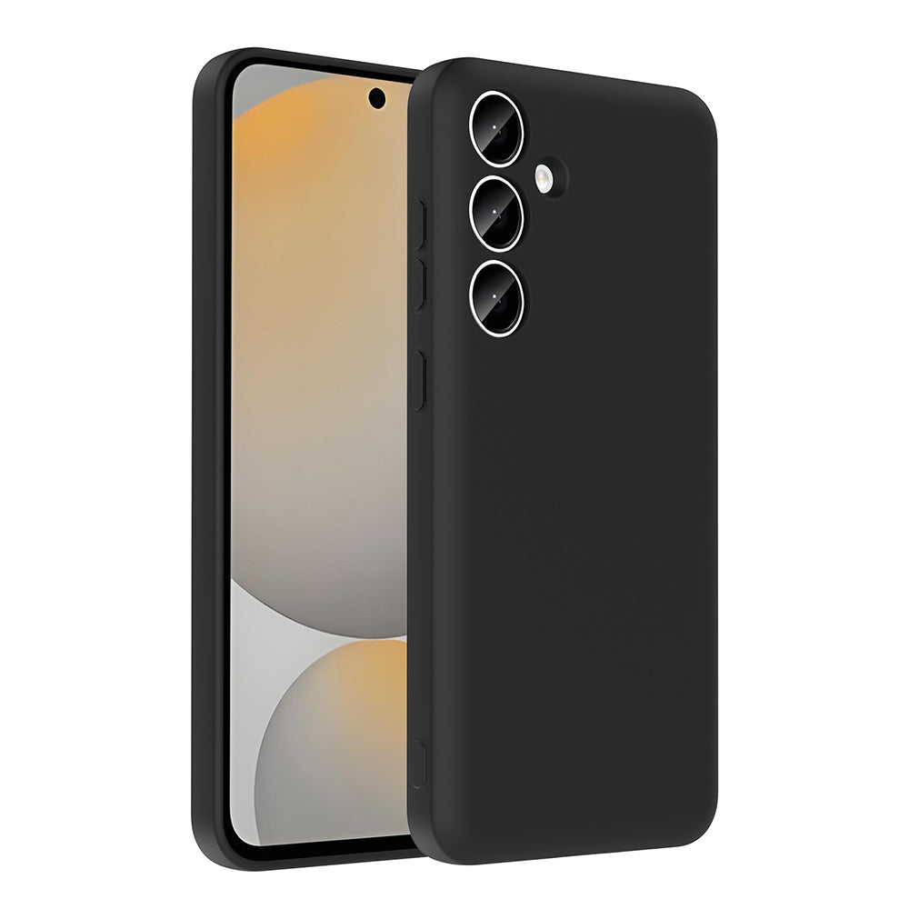 Galaxy A55 Kılıf Kamera Korumalı Kartlık Hazneli Zore Vitra Kapak Mürdüm