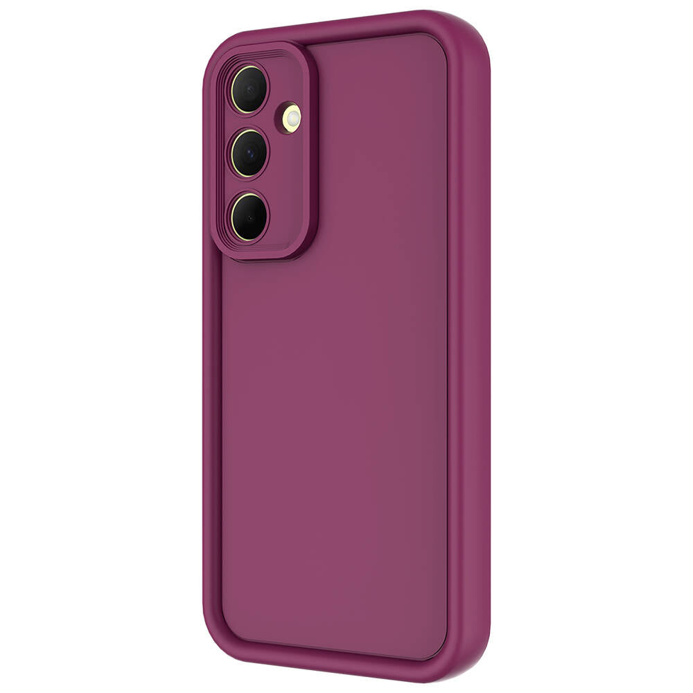 Galaxy A55 Kılıf Kamera Korumalı Zore Ananas Kapak Siyah