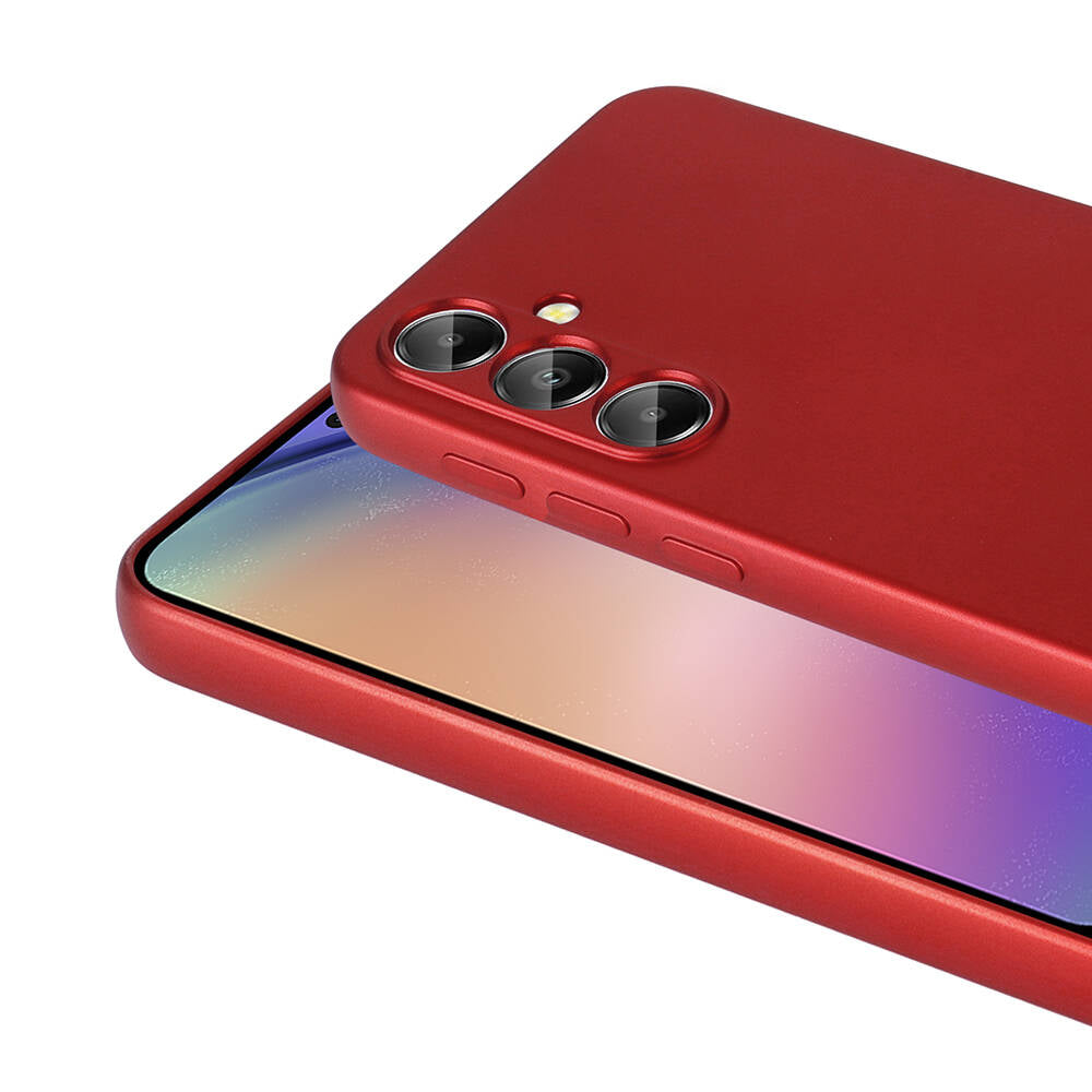 Galaxy A55 Kılıf Zore Premier Silikon Kapak Gold
