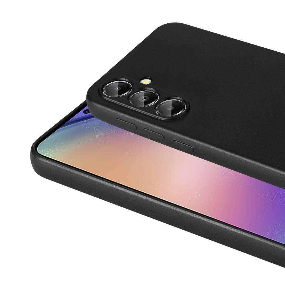 Galaxy A55 Kılıf Zore Premier Silikon Kapak Gold