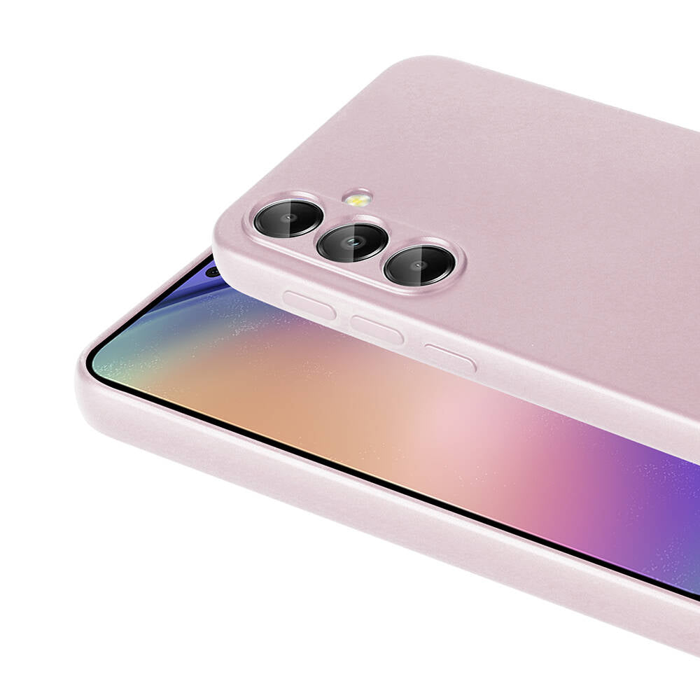 Galaxy A55 Kılıf Zore Premier Silikon Kapak Lacivert