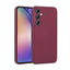 Galaxy A55 Kılıf Zore Premier Silikon Kapak Mürdüm