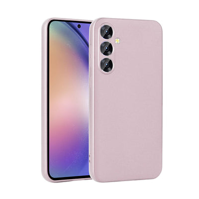 Galaxy A55 Kılıf Zore Premier Silikon Kapak Rose Gold