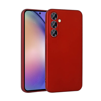 Galaxy A55 Kılıf Zore Premier Silikon Kapak Gold