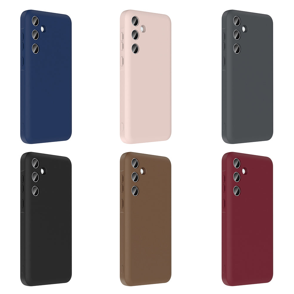 Galaxy A56 Kılıf Kamera Korumalı Kartlık Hazneli Zore Vitra Kapak Mürdüm