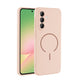 Galaxy A56 Kılıf M-safe Şarj Özellikli Zore Meta Kapak Rose Pembe