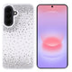 Galaxy A57 Kılıf Airbag Tasarımlı Damla Taşlı Şeffaf Zore Pera Silikon Kapak