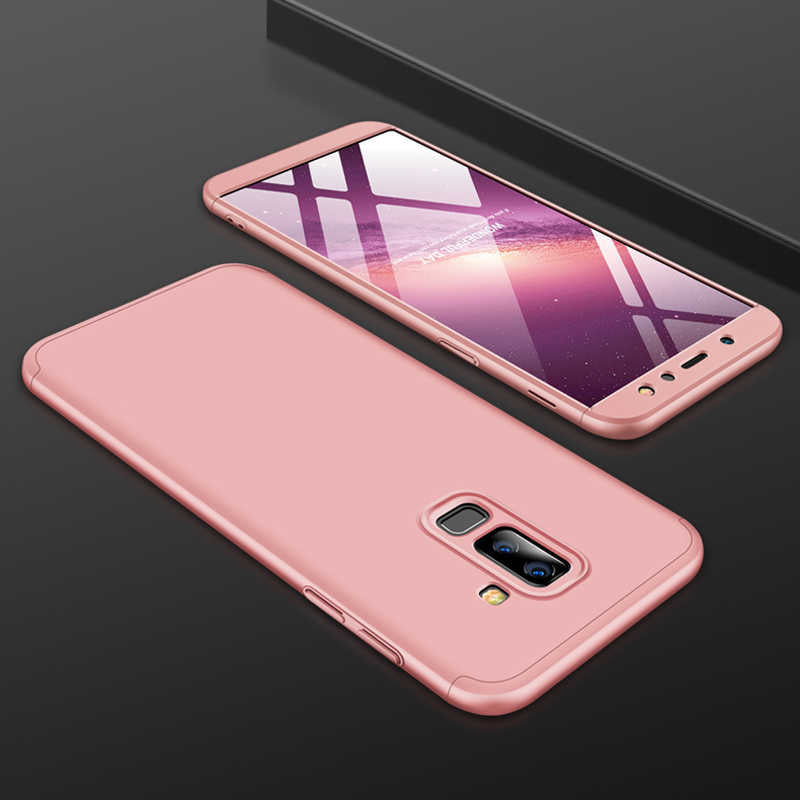 Galaxy A6 Plus 2018 Kılıf Zore Ays Kapak Mavi