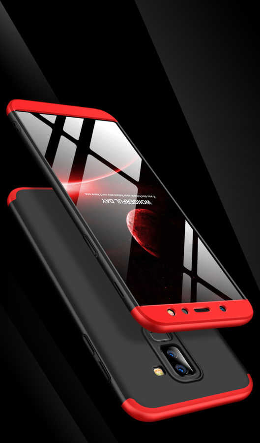 Galaxy A6 Plus 2018 Kılıf Zore Ays Kapak Rose Gold