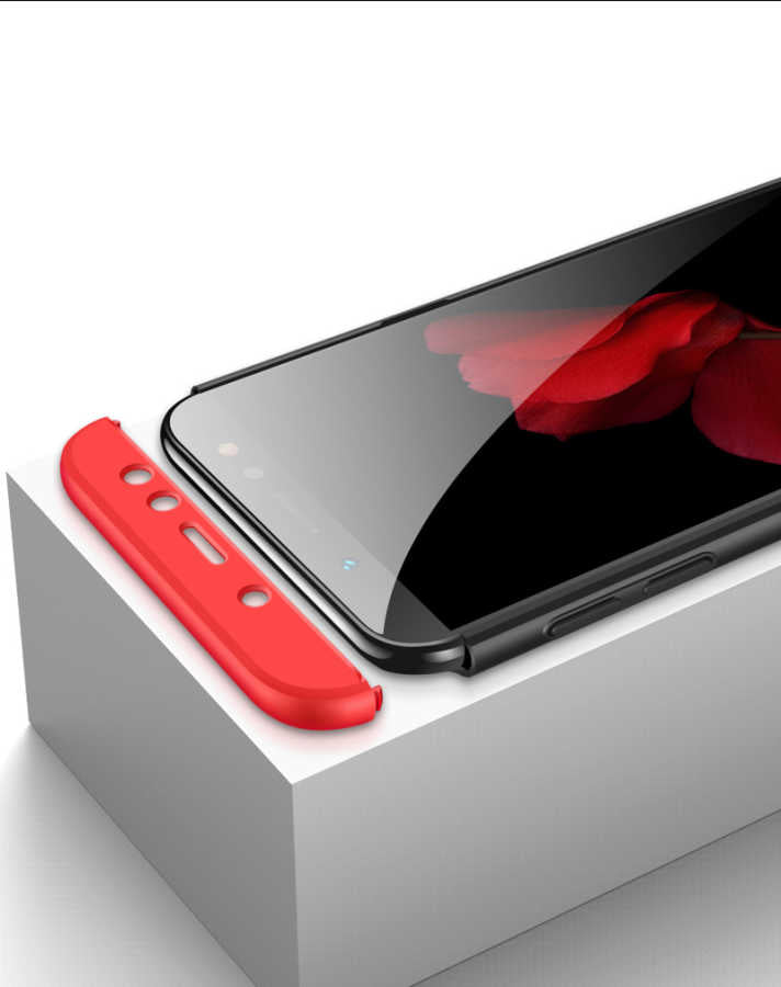 Galaxy A6 Plus 2018 Kılıf Zore Ays Kapak Rose Gold