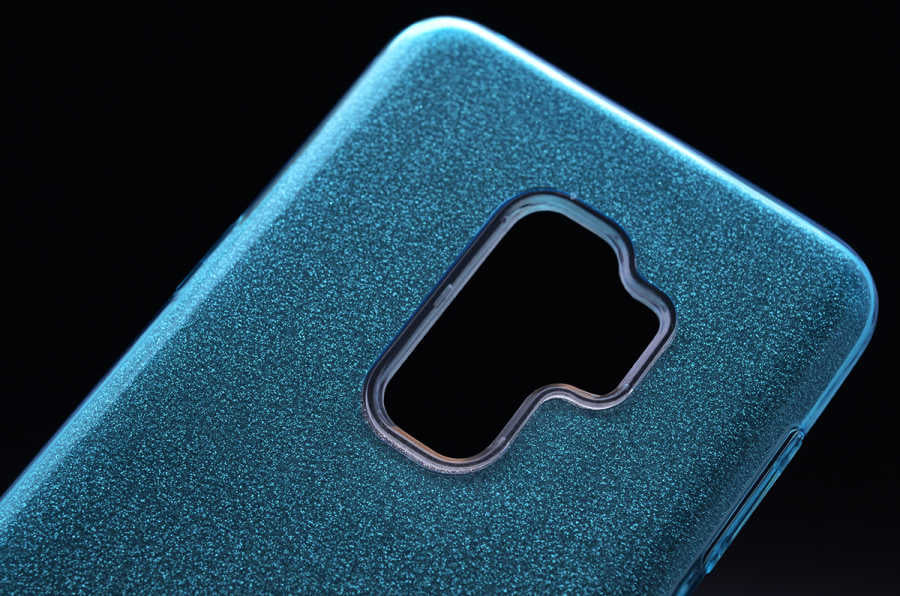 Galaxy A6 Plus 2018 Kılıf Zore Shining Silikon Pembe