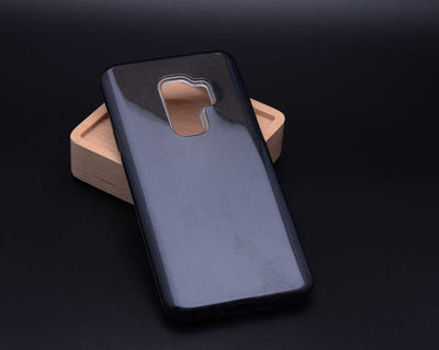 Galaxy A6 Plus 2018 Kılıf Zore Shining Silikon Siyah