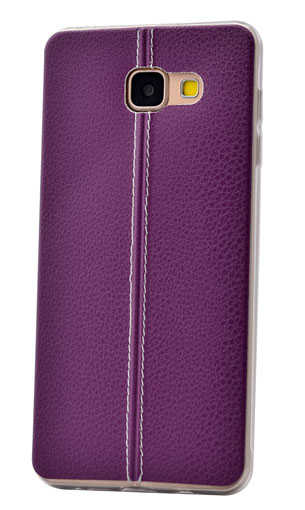 Galaxy A7 2016 Kılıf Zore Epix Silikon Mor