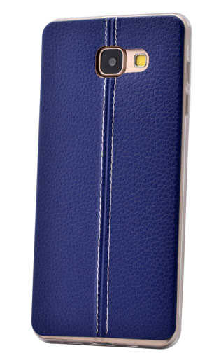 Galaxy A7 2016 Kılıf Zore Epix Silikon Lacivert