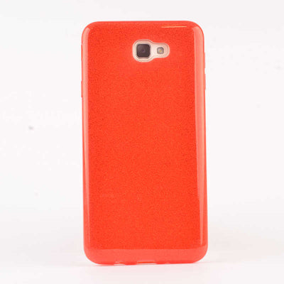 Galaxy A7 2016 Kılıf Zore Shining Silikon Kırmızı