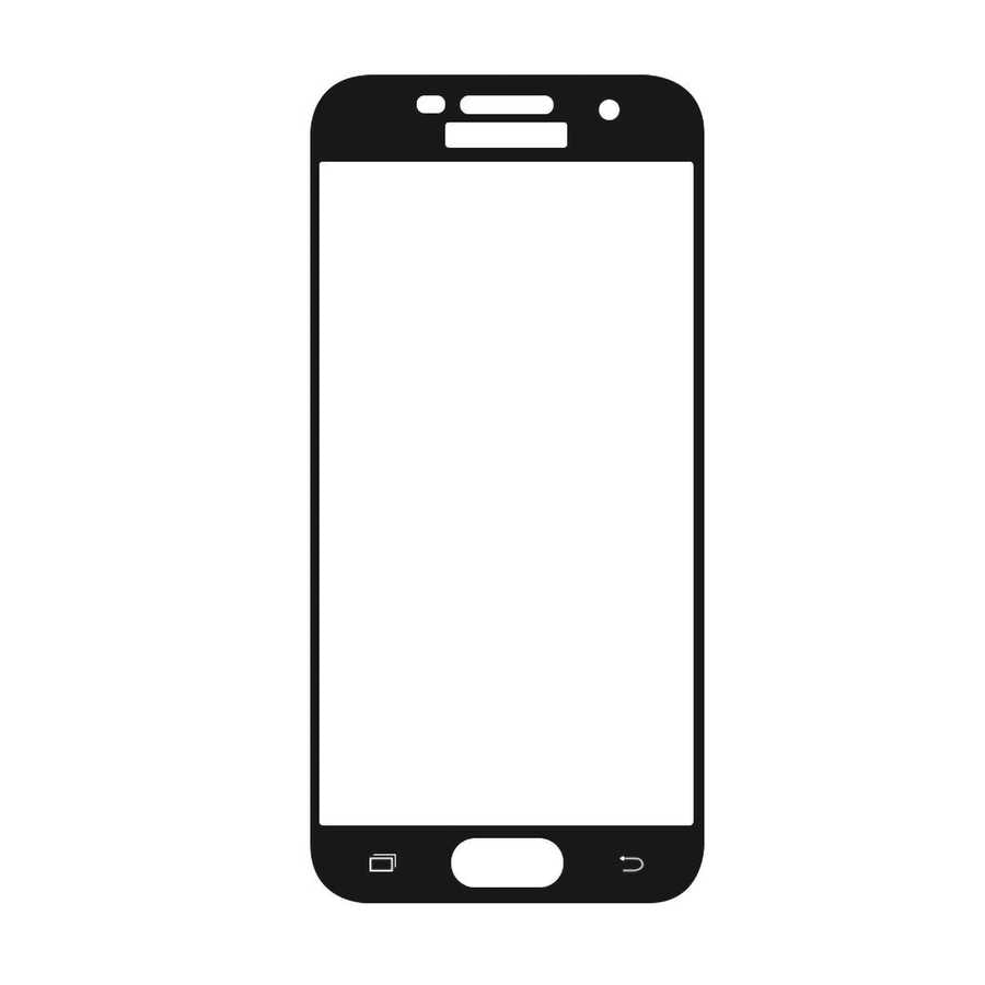 Galaxy A7 2017 Davin Seramik Ekran Koruyucu Siyah