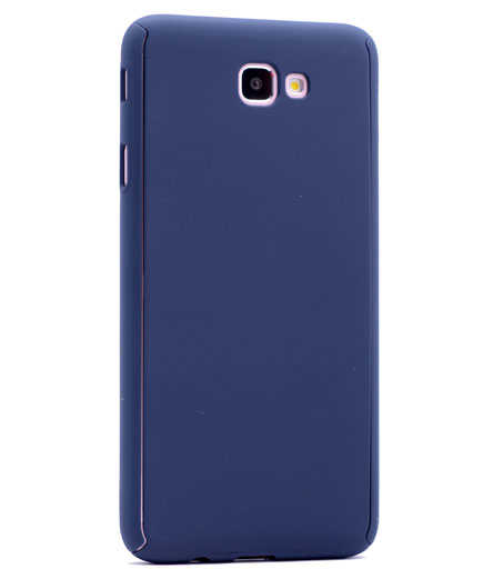 Galaxy A7 2017 Kılıf Zore 360 3 Parçalı Rubber Kapak Rose Gold