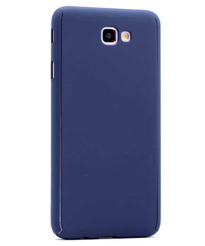 Galaxy A7 2017 Kılıf Zore 360 3 Parçalı Rubber Kapak Gold