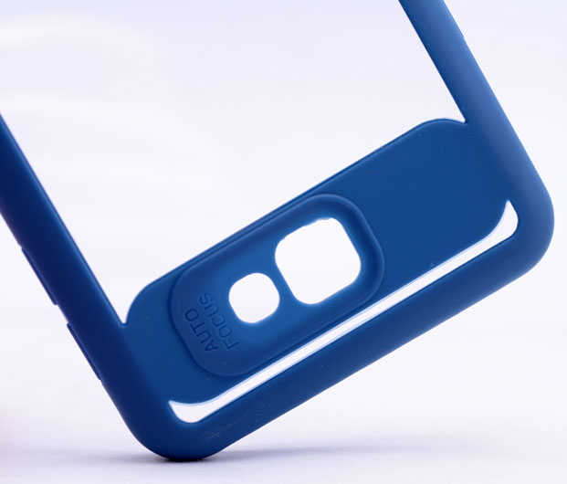 Galaxy A7 2017 Kılıf Zore Buttom Kapak Siyah