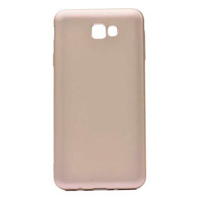 Galaxy A7 2017 Kılıf Zore Premier Silikon Kapak Gold
