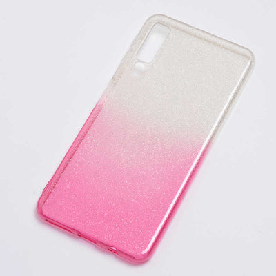 Galaxy A7 2018 Kılıf Zore Fogy Silikon Pembe
