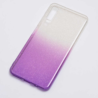 Galaxy A7 2018 Kılıf Zore Fogy Silikon Mor