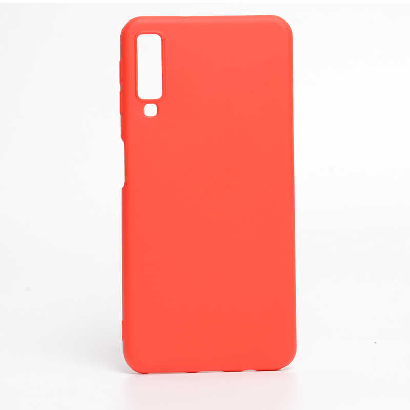 Galaxy A7 2018 Kılıf Zore İnci Silikon Pembe