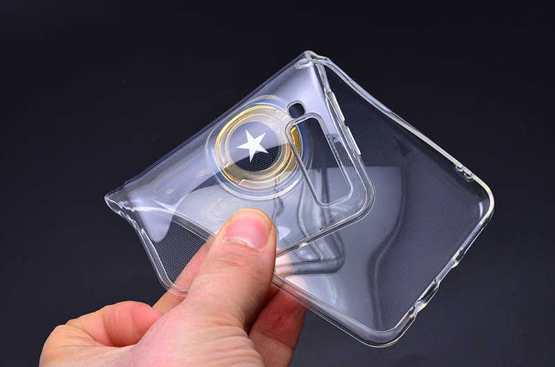 Galaxy A7 2018 Kılıf Zore Les Silikon Kırmızı