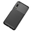 Galaxy A7 2018 Kılıf Zore Negro Silikon Kapak Siyah