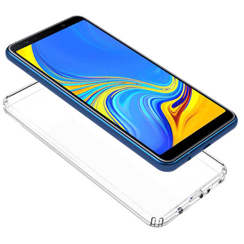 Galaxy A7 2018 Kılıf Zore Nitro Anti Shock Silikon Renksiz