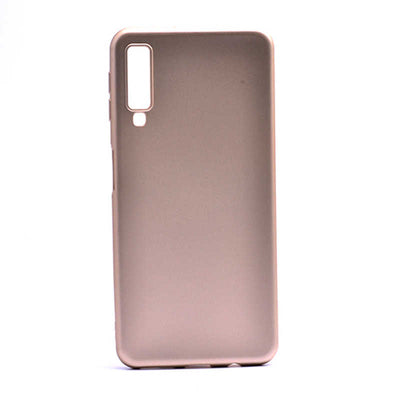 Galaxy A7 2018 Kılıf Zore Premier Silikon Kapak Lacivert