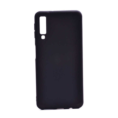 Galaxy A7 2018 Kılıf Zore Premier Silikon Kapak Siyah