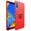 Galaxy A7 2018 Kılıf Zore Ravel Silikon Kapak Kırmızı