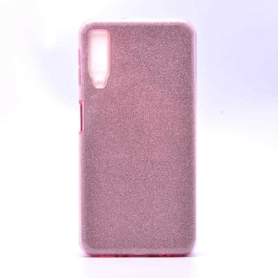 Galaxy A7 2018 Kılıf Zore Shining Silikon Mavi