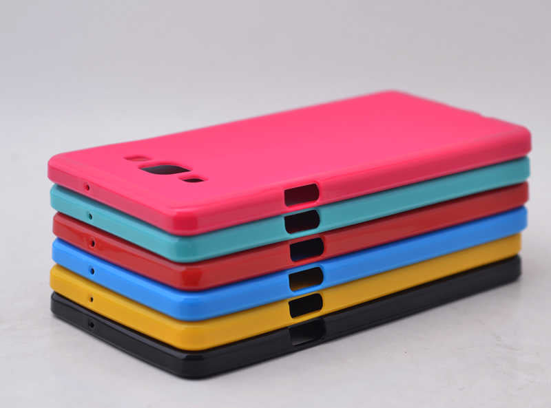 Galaxy A7 Kılıf Zore Süper Silikon Kapak Kırmızı