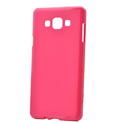 Galaxy A7 Kılıf Zore Süper Silikon Kapak Pembe
