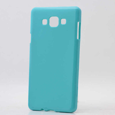 Galaxy A7 Kılıf Zore Süper Silikon Kapak Turkuaz