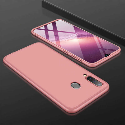 Galaxy A70 Kılıf Zore Ays Kapak Rose Gold