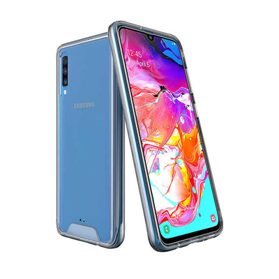 Galaxy A70 Kılıf Zore Gard Silikon Renksiz