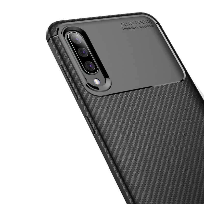 Galaxy A70 Kılıf Zore Negro Silikon Kapak Siyah