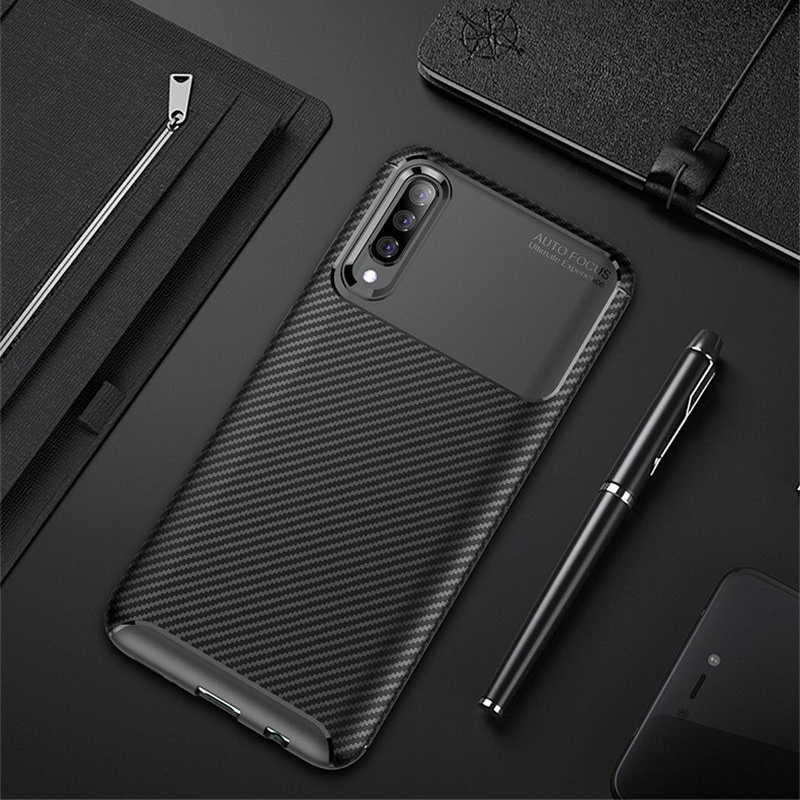 Galaxy A70 Kılıf Zore Negro Silikon Kapak Siyah