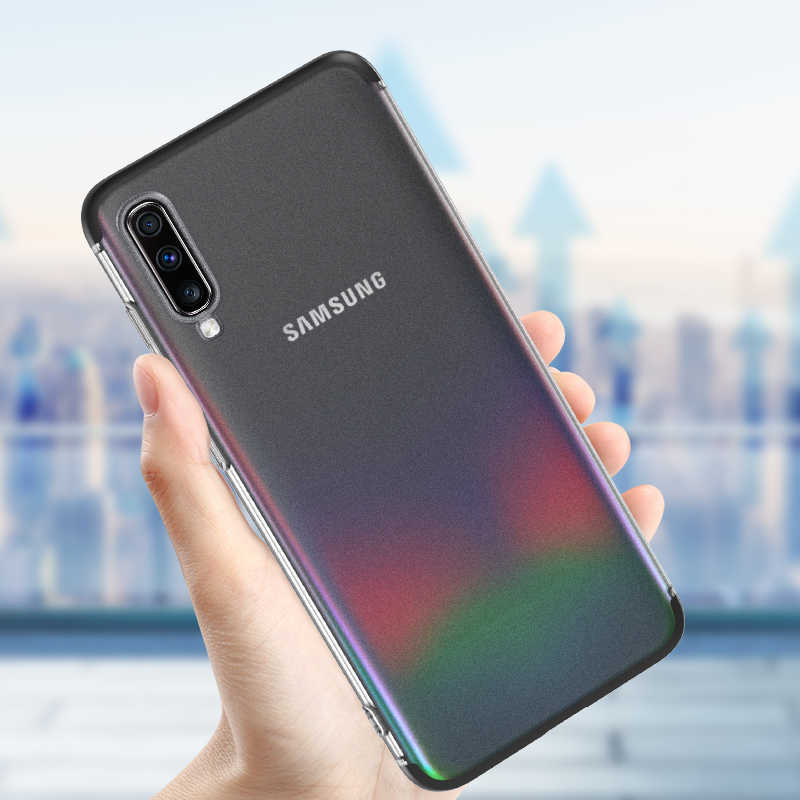 Galaxy A70 Kılıf Zore Nili Kapak Mavi