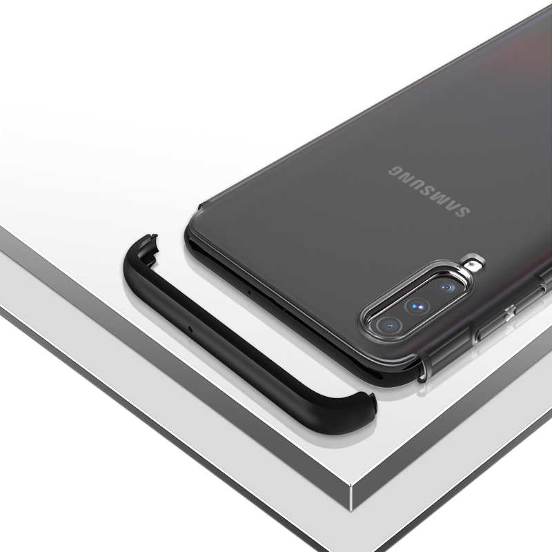 Galaxy A70 Kılıf Zore Nili Kapak Siyah