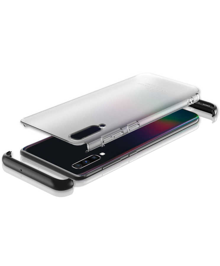 Galaxy A70 Kılıf Zore Nili Kapak Mavi