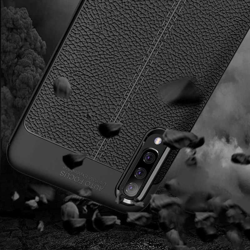 Galaxy A70 Kılıf Zore Niss Silikon Kapak Lacivert