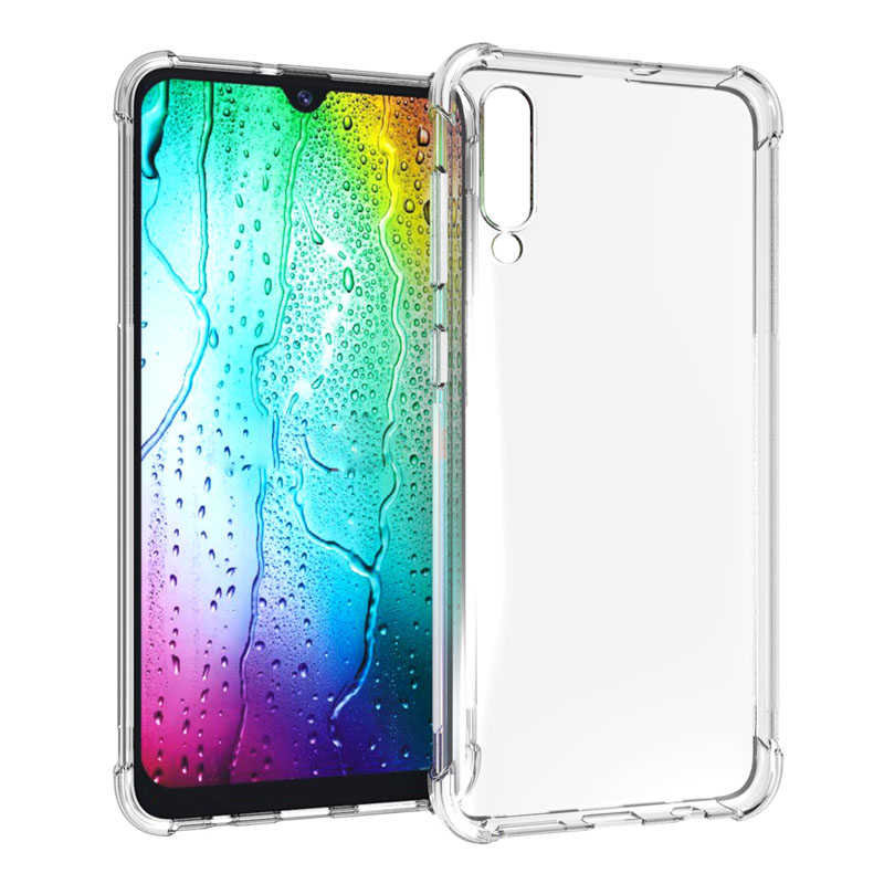 Galaxy A70 Kılıf Zore Nitro Anti Shock Silikon Renksiz